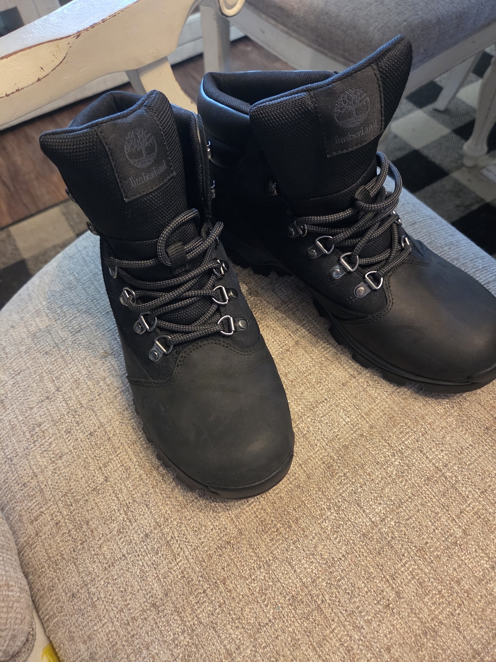 Timberland Men's Black Waterproof Hiking Boots